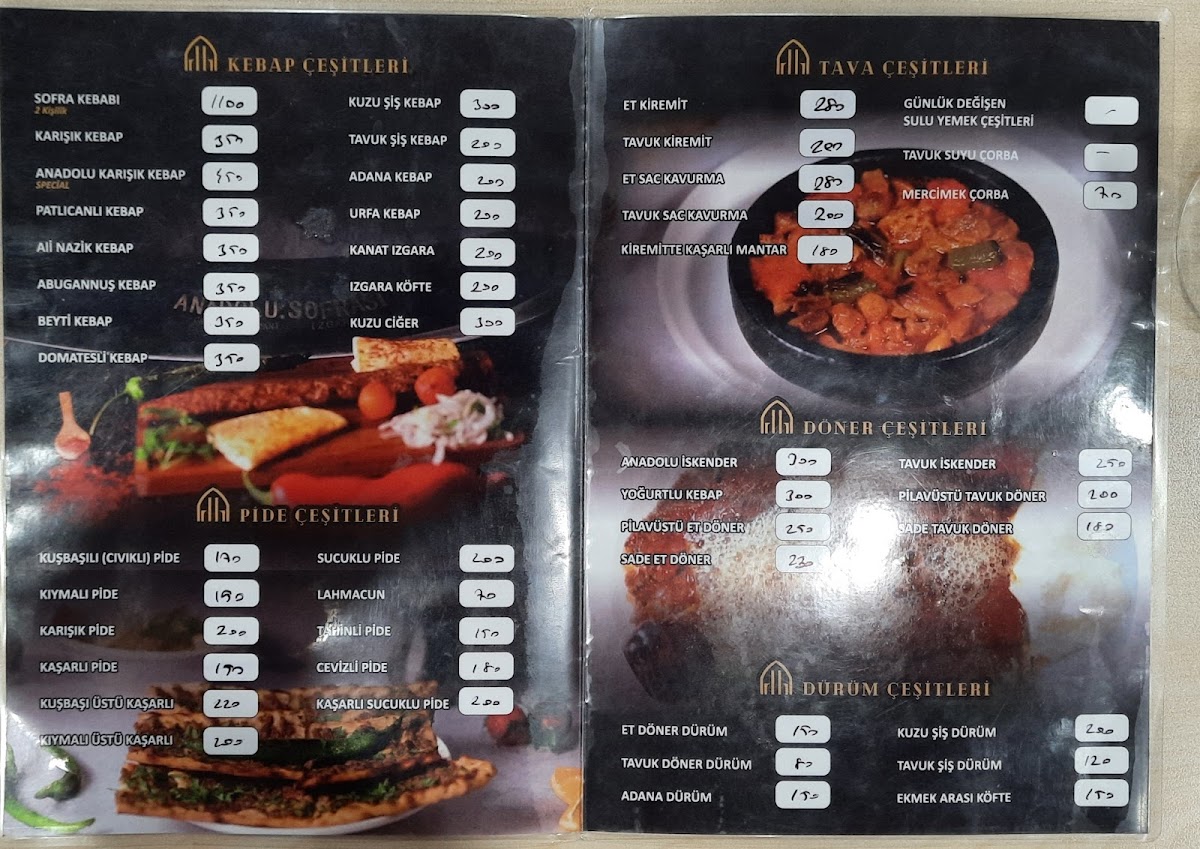 Menu Anadolu Sofrası-2